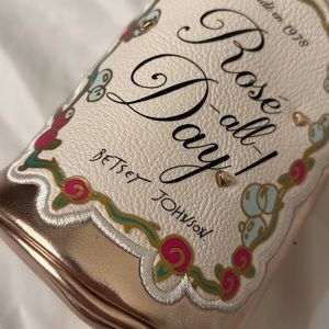 Betsy Johnson Rose-All-Day wristlet clutch NWOT